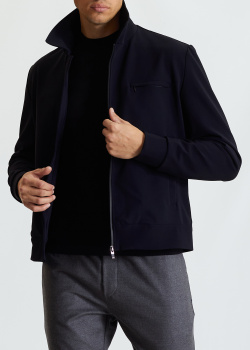 Чоловіча куртка Tombolini темно-синього кольору, фото